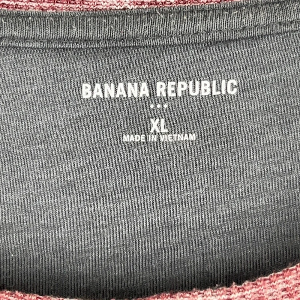 Banana Republic Top Mens XL Long Sleeve Thermal Knit‎ Modern Classic Essential